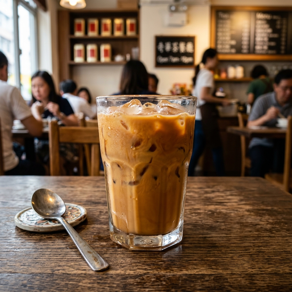 Authentic H.K. Style Milk Tea with Ice